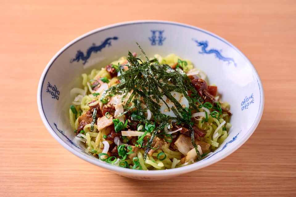 アスリートナチュラル＆スチームのアスあえ麺〜汁なし温玉のせ〜