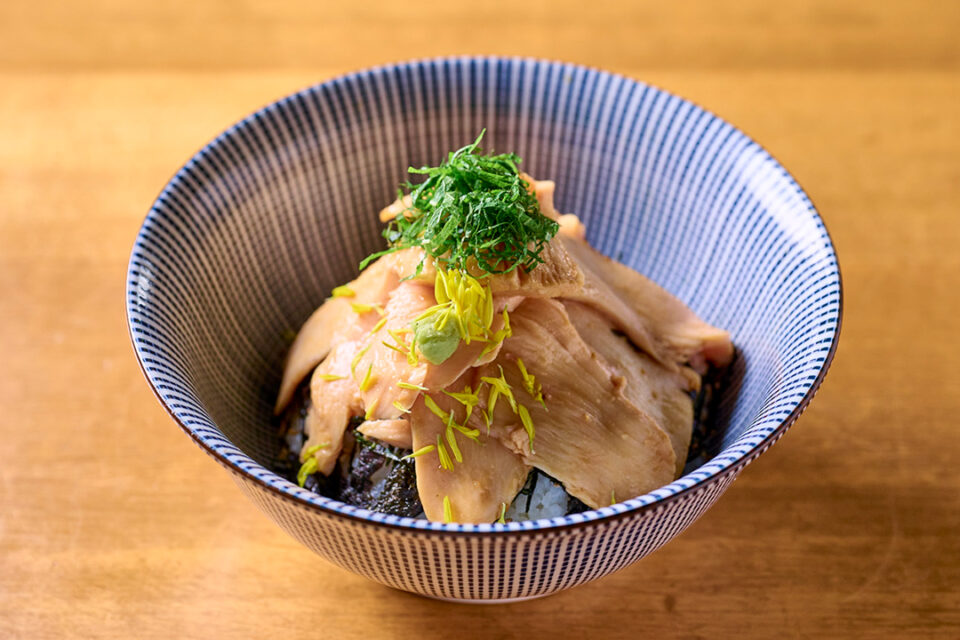 アスリートナチュラル＆スチームの鳥わさ丼