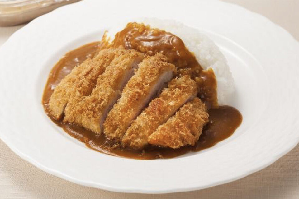 三元豚ロースカツカレー