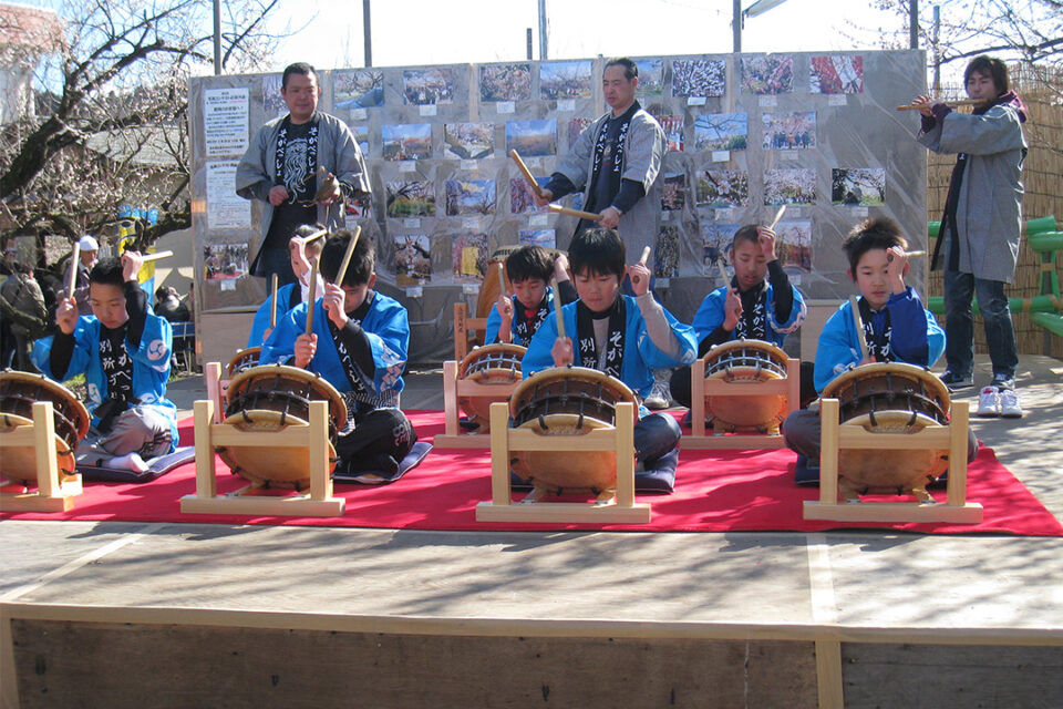 郷土芸能の祭囃子