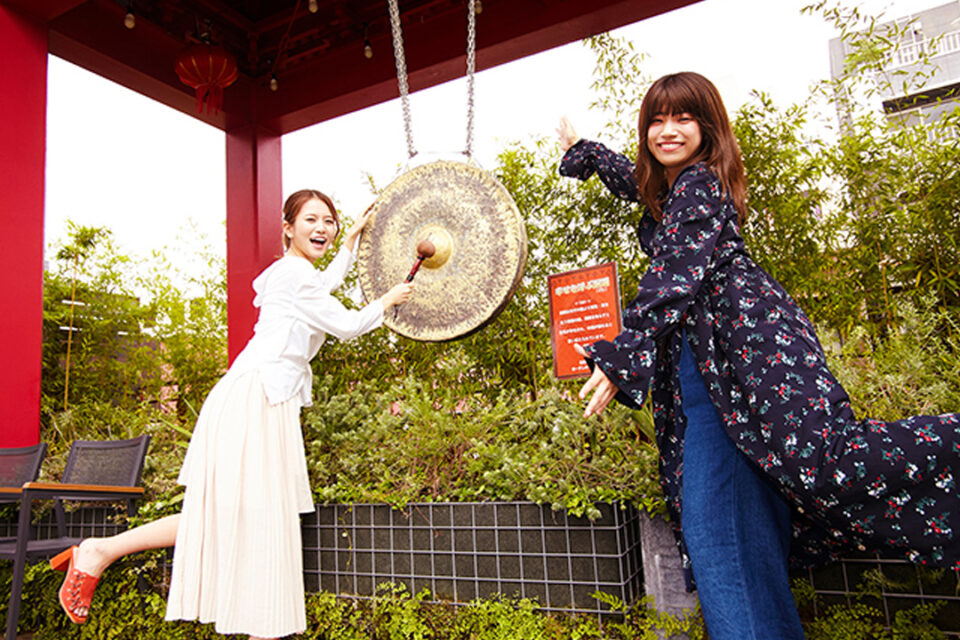 横浜博覧館の3F ガーデンテラスカフェ